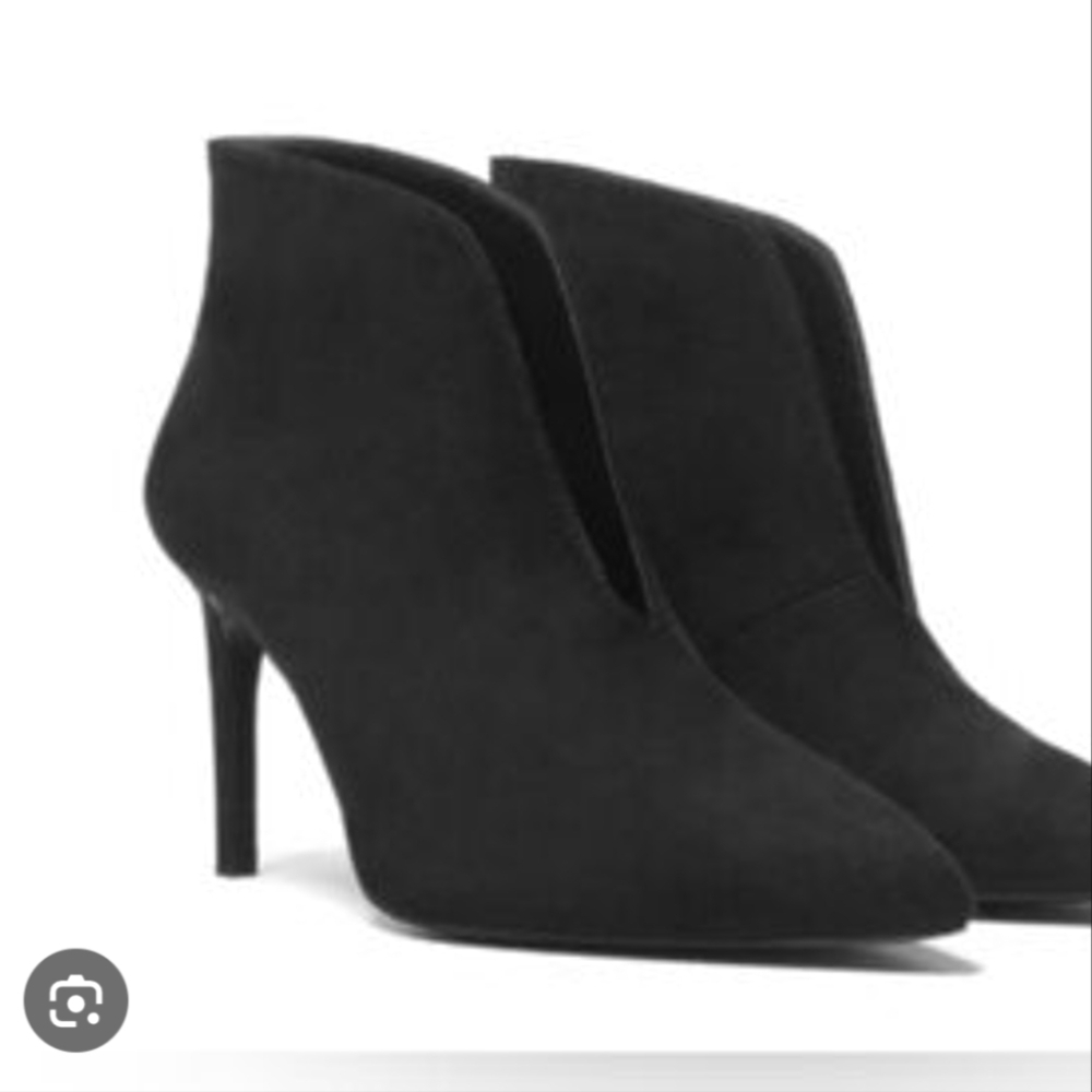 Zara Ankle Heeled Boots Size 36